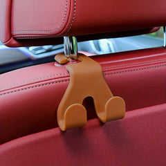 2pcs Car Seat Back Hook Rear Car Mobile Phone Holder