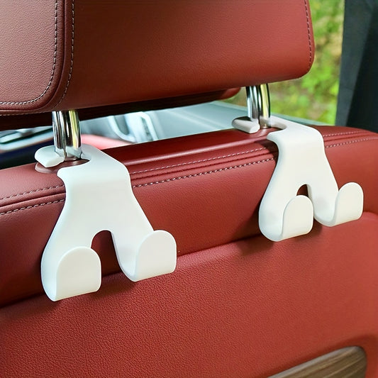 2pcs Car Seat Back Hook Rear Car Mobile Phone Holder