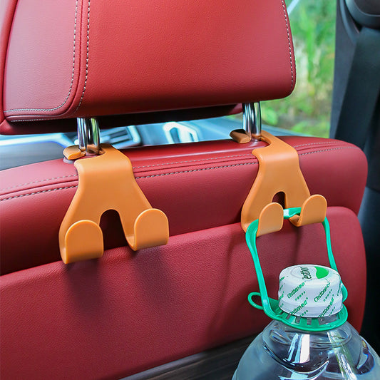 2pcs Car Seat Back Hook Rear Car Mobile Phone Holder