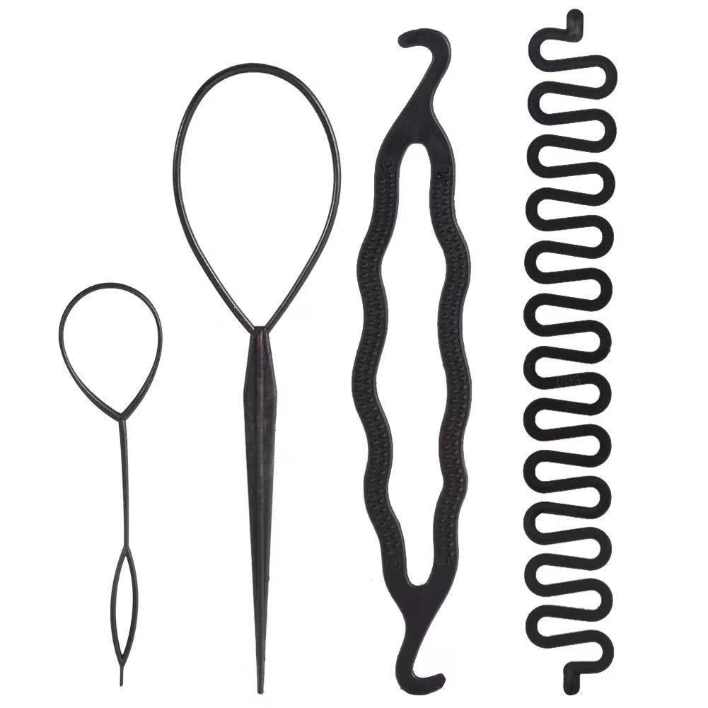4pcs Magic Hair Braiding Set Hair Styling Set For Braids