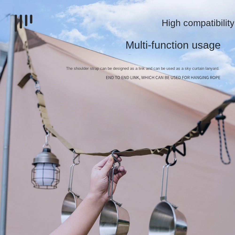 Multifunctional Clothesline Lanyard With Storage Belt