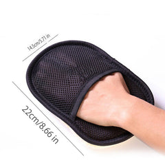 Thick Fleece Lined Car Wash Gloves for Motorcycle Washer