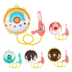 Kids Pull out Backpack Water Gun Toy Summer Beach Splash