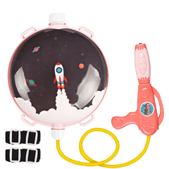 Kids Pull out Backpack Water Gun Toy Summer Beach Splash