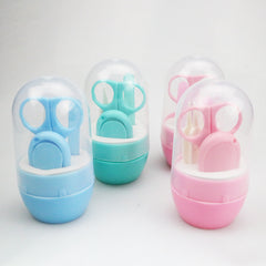 4pcs Cartoon Baby Nail Care Set Infant Nail Clipper Manicure Kit