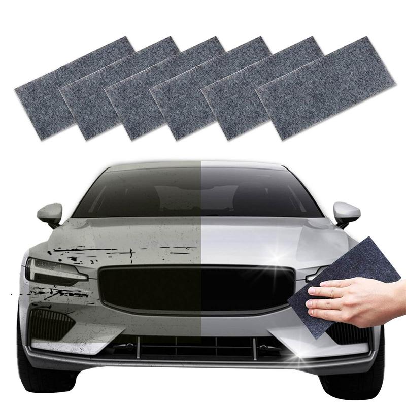 6 Packs Nano Magic Cloth for Easy Car Paint Scratch Repair