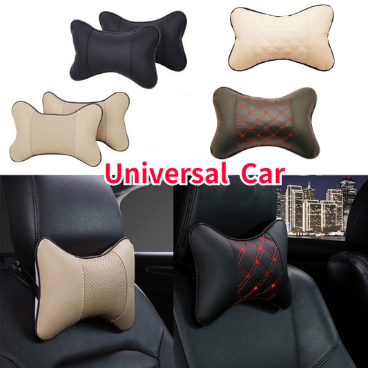 1PC Car Microfiber Faux Leather Seat Rest Cushion