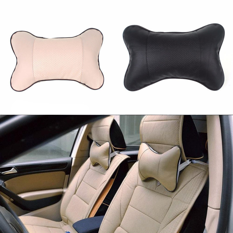 1PC Car Microfiber Faux Leather Seat Rest Cushion