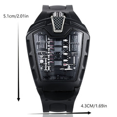 Youth Sports Watch Silicone & Alloy Watch