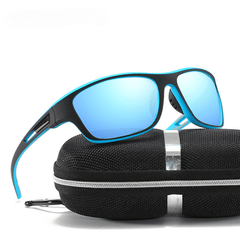 Men's Polarized Sports Sunglasses Colorful Lens Dust Proof Riding Glasses