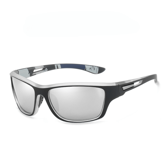 Men's Polarized Sports Sunglasses Colorful Lens Dust Proof Riding Glasses