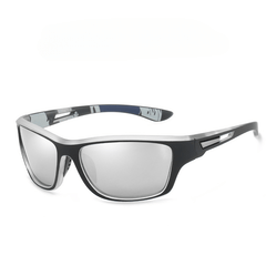 Men's Polarized Sports Sunglasses Colorful Lens Dust Proof Riding Glasses