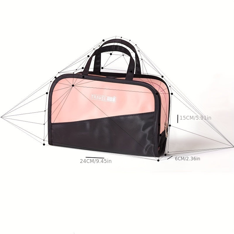 2 in 1 Portable Toiletry Bag Large capacity Travel Storage Bag