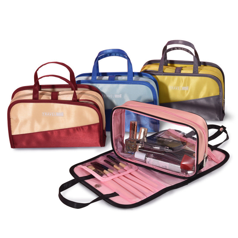 2 in 1 Portable Toiletry Bag Large capacity Travel Storage Bag