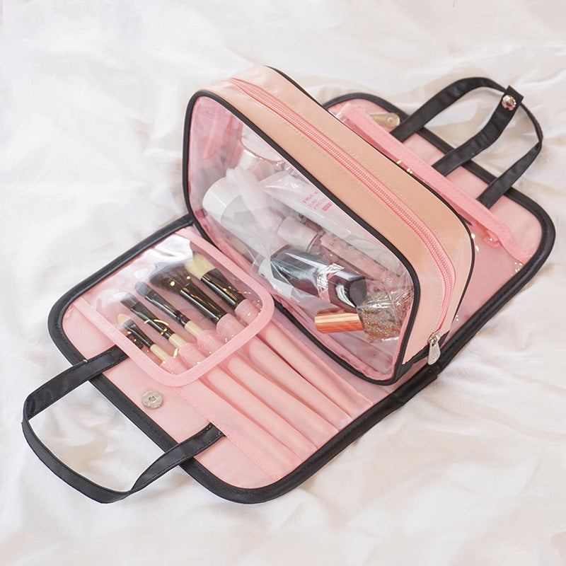 2 in 1 Portable Toiletry Bag Large capacity Travel Storage Bag