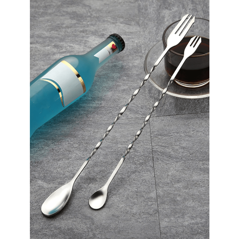 Stainless Steel Bar Spoon for Mixing Home and Kitchen Use