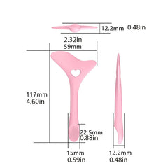 Silicone Eyeliner Stencils Wing Tips Mascara Drawing Lipstick Aid