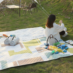 Large Picnic Mat Moisture proof Fabric Floor Mat Outdoor Camping
