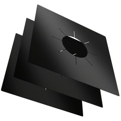 Non Stick Square Gas Stove Burner Covers Fireproof Gas Stove Mats