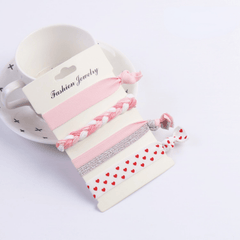 Colorful Ribbon Hair Tie Knotted Hair Rope Elastic Ponytail Holder Accessories