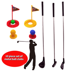 Kids Golf Ball & Club Set Outdoor Toy Sports