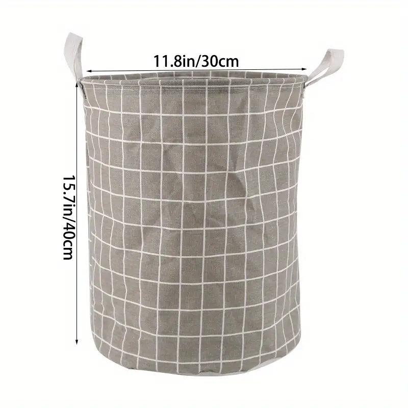 Foldable Fabric Laundry Basket for Dirty Clothes and Toys