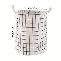 Foldable Fabric Laundry Basket for Dirty Clothes and Toys