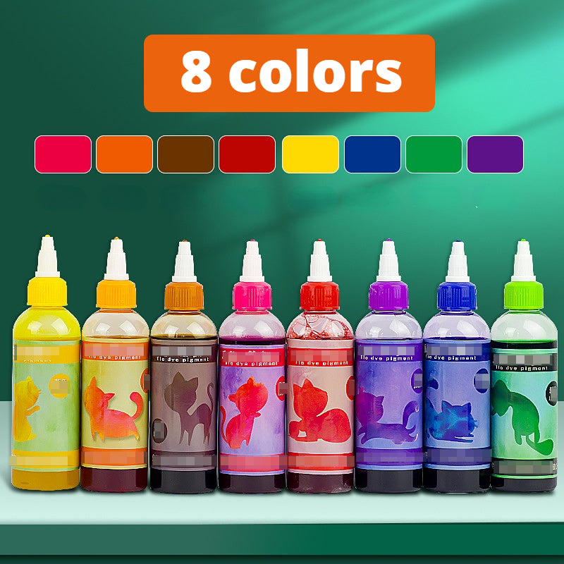 5 8 Colors Tie Dye Kit DIY Crafts & Arts