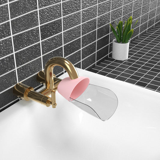 Mother And Baby Safety Faucet Extender Cartoon Design