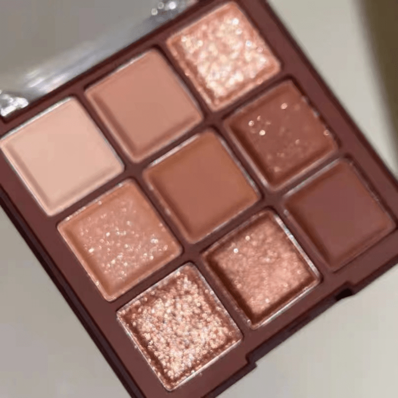 Mocha Chocolate Palette Earth Pearlescent Matte Daily Natural Makeup