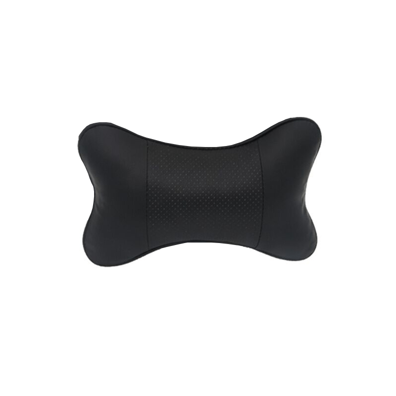 Car Leather Seat Rest Cushion Headrest Neck Pillow