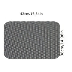 2pcs Reusable Electrostatic Sunshade Window Film Stickers