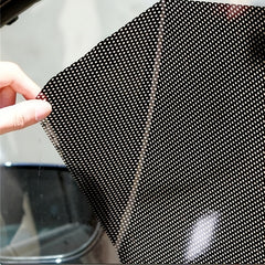 2pcs Reusable Electrostatic Sunshade Window Film Stickers