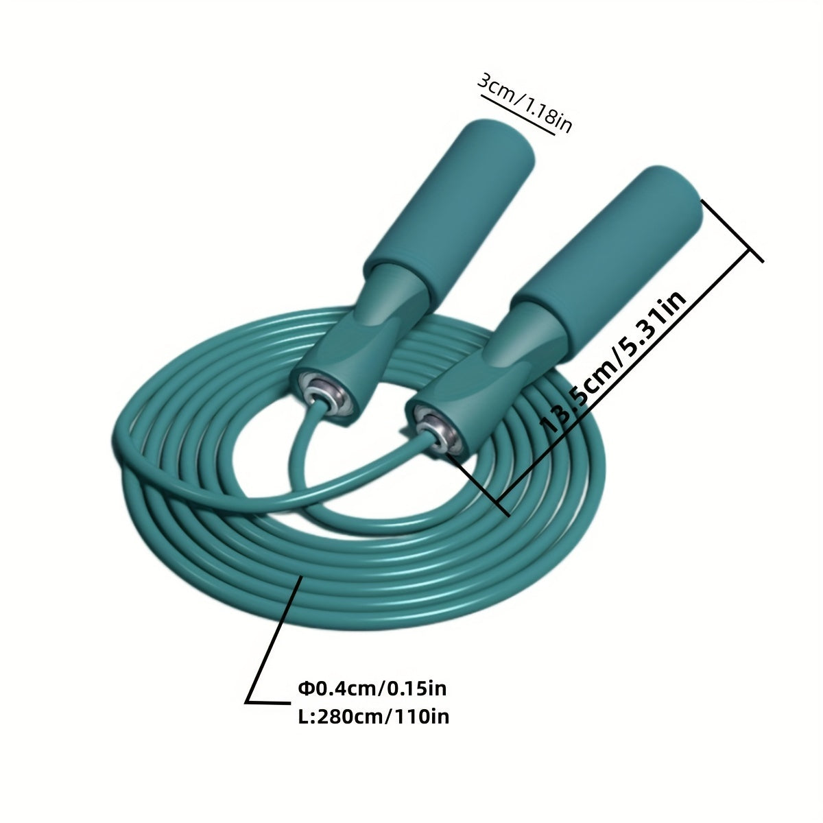 Steel Wire Jump Rope for Effective Fitness Training and Weight Loss