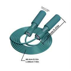 Steel Wire Jump Rope for Effective Fitness Training and Weight Loss