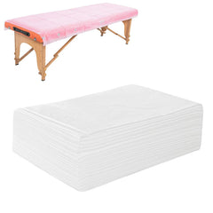100PCS Massage Table Sheets Disposable Non Woven SPA Bed Cover Thin 78 X 177