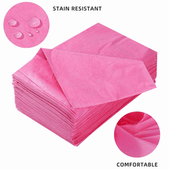 100PCS Massage Table Sheets Disposable Non Woven SPA Bed Cover Thin 78 X 177