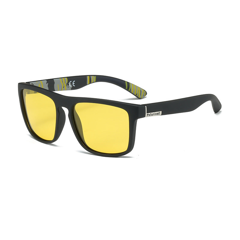 Vintage Polarized Square Sunglasses UV Protection