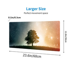 Starry Sky Big Tree Gaming Mouse Pad