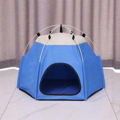 Foldable Pet Tent Bed for Indoor Playtime