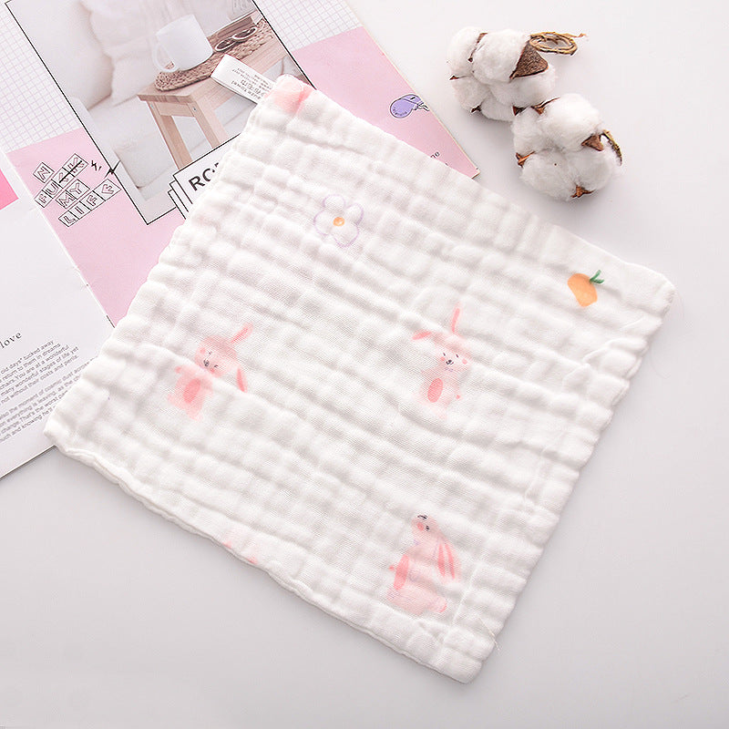 Gentle Cotton Muslin Washcloth for Newborns