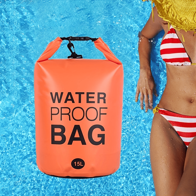 Waterproof PVC Bucket Bag for Diving Beach Surfing Rafting Swimming