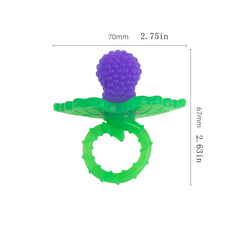 Silicone Baby Teether Toy Fruit Shape BPA Free