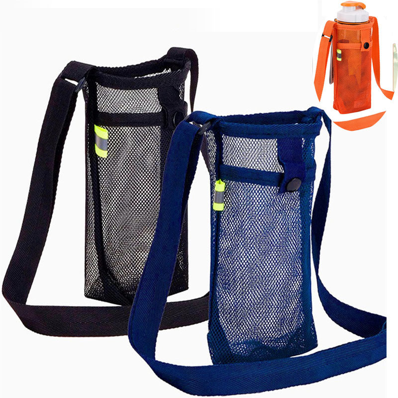 Minimalist Mesh Crossbody Storage Bag Versatile All Match Bag