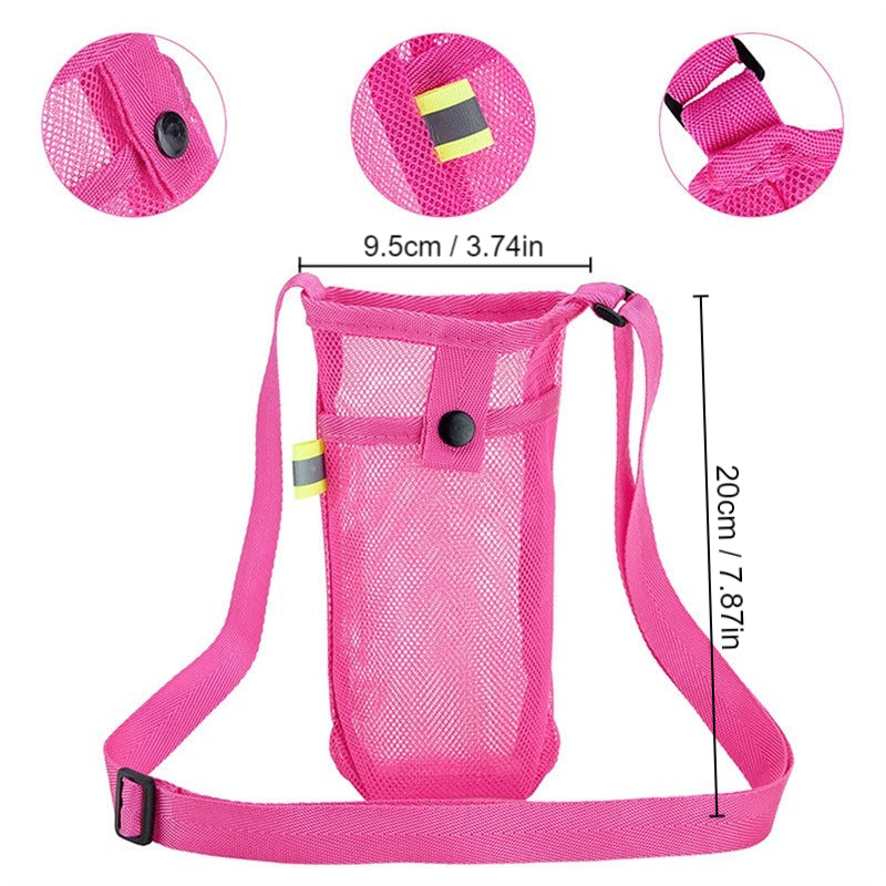 Minimalist Mesh Crossbody Storage Bag Versatile All Match Bag