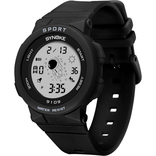 Kids Electronic Watch Spaceman Boys Girls Sports Wrist Watch Luminous