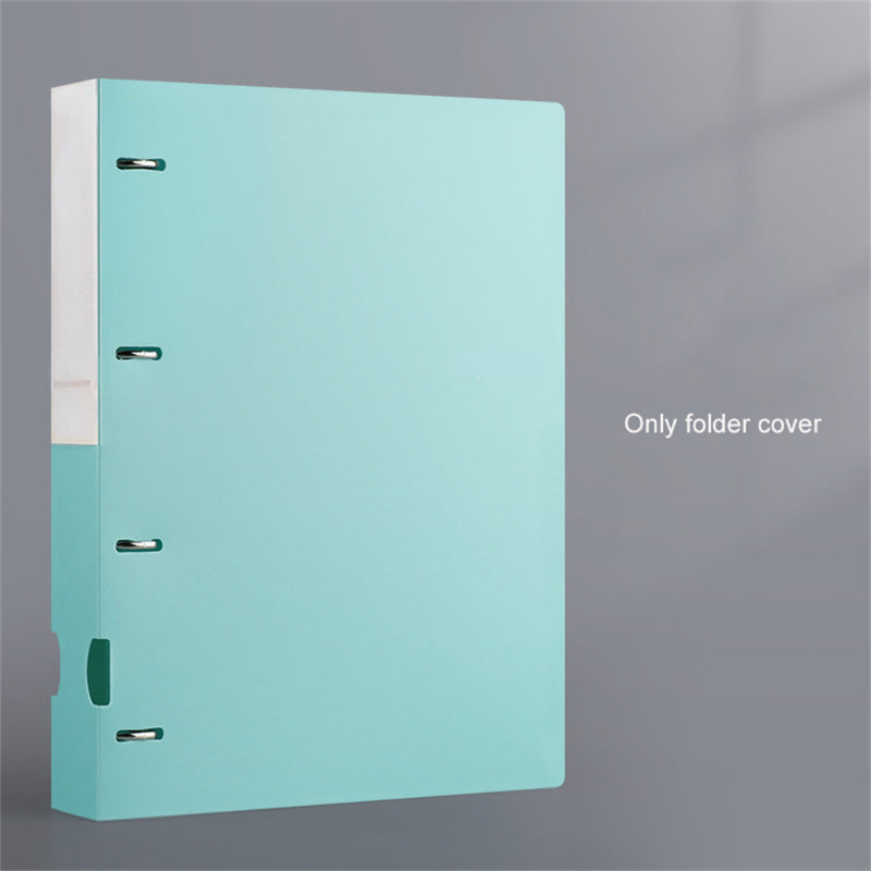 A4 Folder Loose Leaf Storage Book With Quick Labor Clip