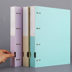 A4 Folder Loose Leaf Storage Book With Quick Labor Clip