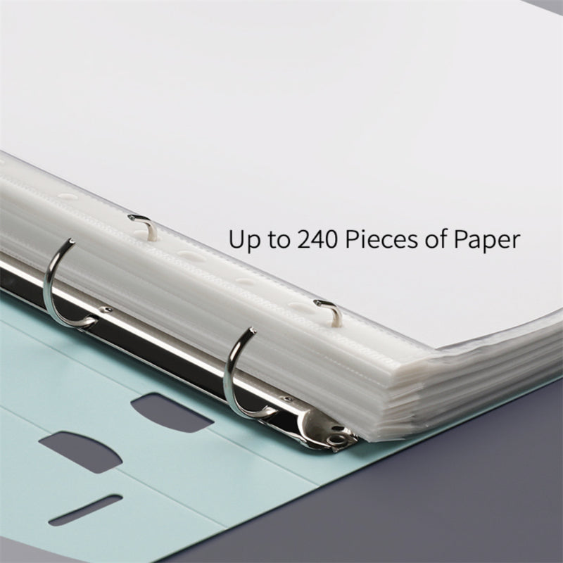 A4 Folder Loose Leaf Storage Book With Quick Labor Clip