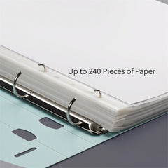 A4 Folder Loose Leaf Storage Book With Quick Labor Clip